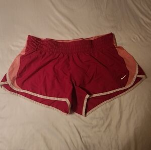 Nike Dri-Fit Women's Shorts.  XL Hot Pink/Baby Pink.